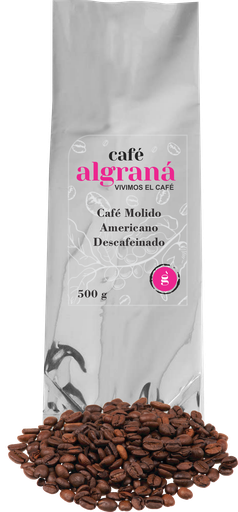 [CMAD-050] CAFÉ MOLIDO AMERICANO DESCAFEINADO  500 G